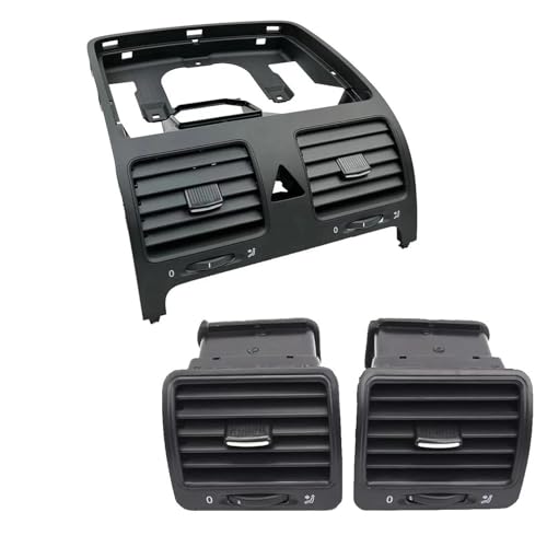 DZSDKHLFJ Düsen Klimaanlage 1K0819728 1K0819703 1K0819704 Für VW Für Jetta MK5 Für Golf 5 Für Rabbit 2004-2011 Armaturenbrett Auto Air Outlet Vent Lüftungsgitter(A 3PC) von DZSDKHLFJ