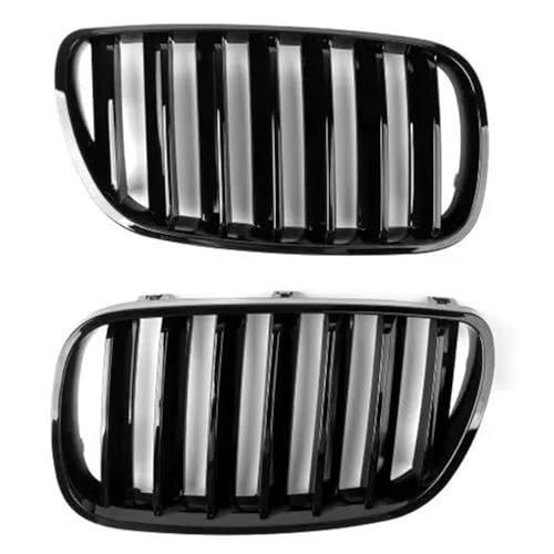 DZSDKHLFJ Kühlergrill Grill 1 Paar Auto Kühlergrill Für E83 X3 SUV 2007-2010 ABS Kunststoff Gitter Front Stoßstange Grill DZSDKHLFJ Kühlergrill Grill 1 Paar Auto Kühlergrill Für E83 X3 SUV 2007-2010 ABS Kunststoff Gitter Front Stoßstange Grill von DZSDKHLFJ