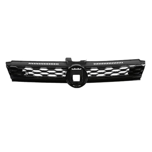 DZSDKHLFJ Kühlergrill Grill Auto-Frontstoßstangen-Mittelgrill-Panel-Kühlergrill Für VW Für Golf Mk7.5 Facelift 2017 2018 2019 2020 Honeycomb Mesh-Frontgrill(Schwarz) von DZSDKHLFJ