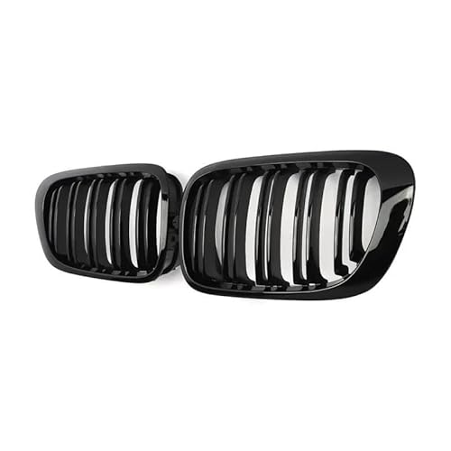 DZSDKHLFJ Kühlergrill Grill Front Niere Grill Doppel Lamellen Grille Für E46 Für M3 2 Tür Gloss Schwarz Racing Grille Fit 1998-04 DZSDKHLFJ Kühlergrill Grill Front Niere Grill Doppel Lamellen Grille Für E46 Für M3 2 Tür Gloss Schwarz Racing Grille Fit 1998-04 von DZSDKHLFJ