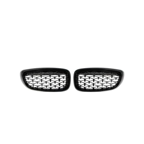 DZSDKHLFJ Kühlergrill Grill Für 3er Gt F34 Gran Turismo 328i 330i 335i 340i 2012-2019 Chrom-Nierengitter Meteor Style Diamond Grill(Schwarz) von DZSDKHLFJ