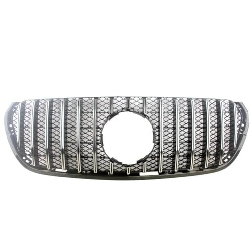 DZSDKHLFJ Kühlergrill Grill Vorne Racing Facelift Stoßstangengrill Für Mercedes Für Benz W470 X470 X220d X250d X350d X-Class GT Oberen Grill Abdeckung(Chrome B) von DZSDKHLFJ