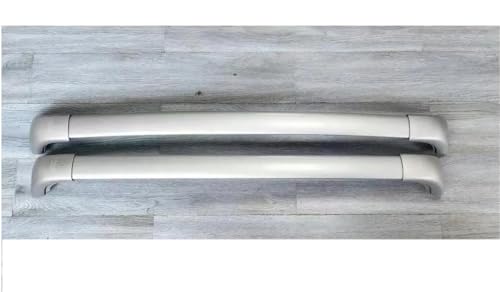DZSDKHLFJ Relingträger Dachgepäckträger Gepäckträger Für Toyota Für Highlander Für Kluger 2014-2019 Autogepäckträger Querlatte(Silber) von DZSDKHLFJ