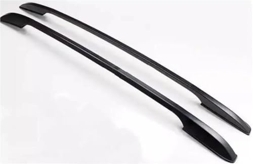DZSDKHLFJ Relingträger Für Nissan Für Qashqai J11 2008-2012 Aluminiumlegierung Autodachträger Paar Frachtgepäck(Schwarz) von DZSDKHLFJ