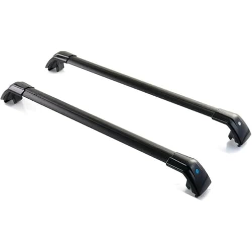 DZSDKHLFJ Relingträger Für Range Für Rover Für Evoque 2011-2019 Dachträger Relingträger Querträger Querträger(Schwarz) von DZSDKHLFJ