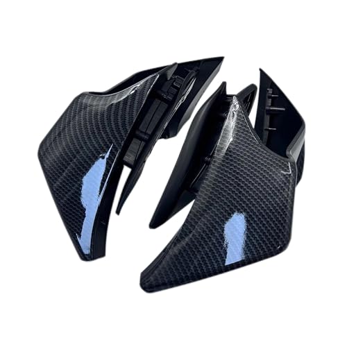 DZSDKHLFJ Verkleidung Für 450SR Für 450 SR SRS 2022-2025 Motorradteile Seitlicher Aerodynamischer Flügelsatz Fester Winglet-Verkleidungsspoiler Frontspoiler(Kohlenstoff) von DZSDKHLFJ