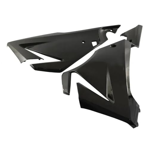 DZSDKHLFJ Verkleidung Für CBR500R 2019 2020 2021 2022 2023 Motorrad Motor Unter Gugel Abgesenkt Unteren Verkleidung Bauch Pan Schutz Cover Schutz Frontspoiler(Schwarz glänzend) von DZSDKHLFJ