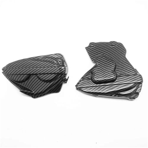 DZSDKHLFJ Verkleidung Für Ducati Für Panigale 899 959 V2 Carbon Fiber Farbe Motor Abdeckung Seite Verkleidung Panels Set Motorrad Zubehör Frontspoiler(Glänzend) von DZSDKHLFJ