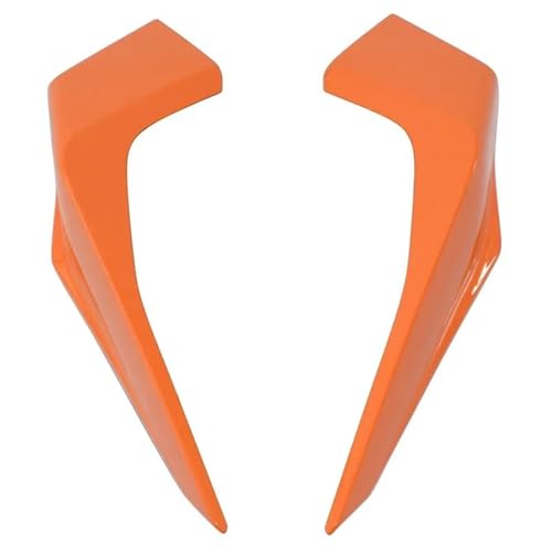 DZSDKHLFJ Verkleidung Für Duke390 2017 2018 2019 2020 2021 2022 2023 Front Scheinwerfer Seite Panel Verkleidung Rahmen Abdeckung Motorrad Zubehör Frontspoiler(Orange) von DZSDKHLFJ