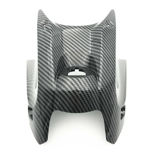 DZSDKHLFJ Verkleidung Für ER-6F Für ER6F Für Ninja 650 2017 2018 2019 Motorrad Front Gas Kraftstoff Tank Airbox Abdeckung Verkleidung Frontspoiler(Gloss Carbon Look) von DZSDKHLFJ