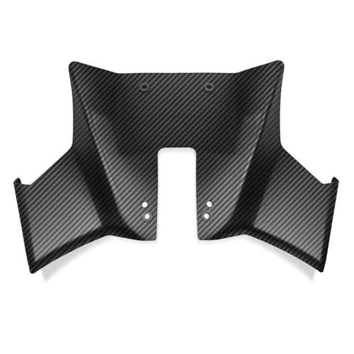 DZSDKHLFJ Verkleidung Für GSX-8S Für GSX8S 2023 2024 Motorrad Frontspoiler Frontal Sport Naked Winglet Aerodynamische Flügel Kit Spoiler Frontspoiler(Kohlenstoff-Look) von DZSDKHLFJ