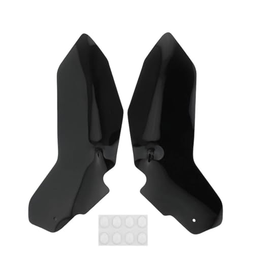 DZSDKHLFJ Verkleidung Für Goldwing Für GL1800 2018-UP Motorrad Windschutzscheibe Seite Wind Deflektoren Windschutzscheibe Fall Verkleidung Frontspoiler(Schwarz) von DZSDKHLFJ