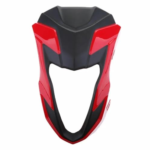 DZSDKHLFJ Verkleidung Für MSX125 125SF Für Grom 2008 2009 2010 2011 2012 2013 2014 2015 Motorrad Vordere Abdeckung Wanten Verkleidung Kutten Frontspoiler(Rot) von DZSDKHLFJ