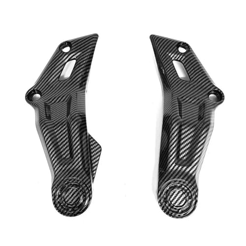 DZSDKHLFJ Verkleidung Für MT-07 Für MT07 2021 2022 2023 2024 Carbonfaserfarbe Mittelseitenrahmen Verkleidungsabdeckung Motorradzubehör Frontspoiler von DZSDKHLFJ