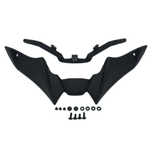 DZSDKHLFJ Verkleidung Für MT09 Für MT 09 Für MT-09 2021 2022 2023 Motorrad Naked Front Spoiler Winglet Aerodynamische Flügel Kit Spoiler Frontspoiler(Schwarz) von DZSDKHLFJ