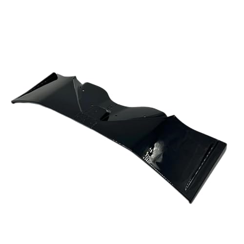 DZSDKHLFJ Verkleidung Für Ninja400 2018 2019 2020 2021 2022 2023 Motorrad Front Winglet Aerodynamic Kit Spoiler Zubehör Frontspoiler(Bright Black) von DZSDKHLFJ