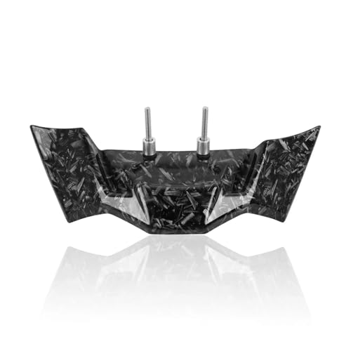 DZSDKHLFJ Verkleidung Für S1000R 2021-2024 Für M1000R 2023 2024 Flügel Abtrieb Frontspoiler Nackt Aerodynamische Winglet Frontspoiler(Forging Pattern) von DZSDKHLFJ