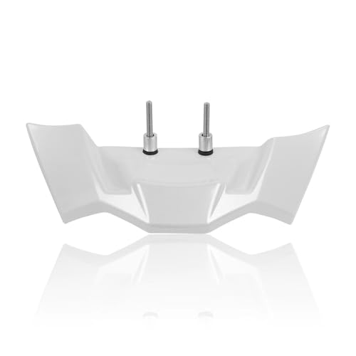 DZSDKHLFJ Verkleidung Für S1000R 2021-2024 Für M1000R 2023 2024 Flügel Abtrieb Frontspoiler Nackt Aerodynamische Winglet Frontspoiler(Weiss) von DZSDKHLFJ