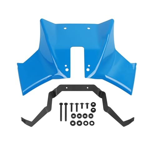 DZSDKHLFJ Verkleidung Für Suzuki Für GSX-8S 2023 2024 2025 Abtrieb Frontspoiler Nackt Aerodynamische Winglet Front Scheinwerfer Verlängerung Frontspoiler(Blau) von DZSDKHLFJ