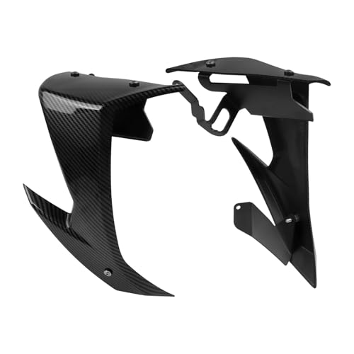 DZSDKHLFJ Verkleidung Für Suzuki Für GSX-8S Für GSX8S 2023 2024 2025 Motorrad Seite Abtrieb Spoiler Winglet Nackt Seite Spoiler Flügel Frontspoiler(Carbon Pattern) von DZSDKHLFJ