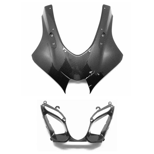 DZSDKHLFJ Verkleidung Für Suzuki Für GSXR 1000 2017 2018 2019 Motorrad Front Air Intake Verkleidung Spoiler Carbon Faser Muster Zubehör Frontspoiler DZSDKHLFJ Verkleidung Für Suzuki Für GSXR 1000 2017 2018 2019 Motorrad Front Air Intake Verkleidung Spoiler Carbon Faser Muster Zubehör Frontspoiler von DZSDKHLFJ