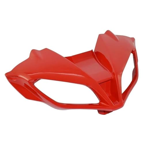 DZSDKHLFJ Verkleidung Für Tracer 9/GT 2021 2022 2023 Front Scheinwerfer Abdeckung Schnabel Nase Kegel Verkleidung Motorrad Zubehör Teile Frontspoiler(Rot) von DZSDKHLFJ