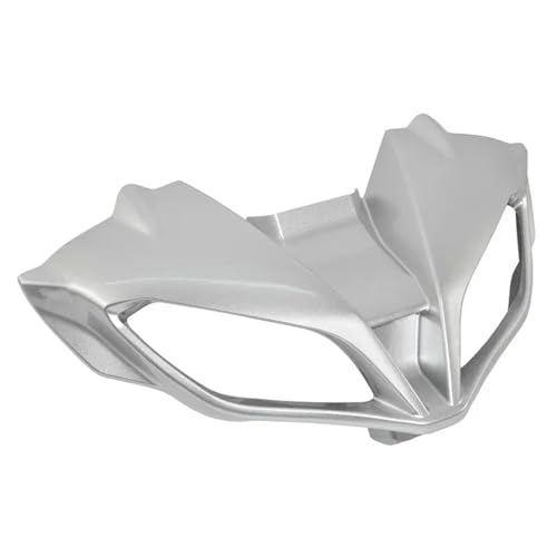 DZSDKHLFJ Verkleidung Für Tracer 9/GT 2021 2022 2023 Front Scheinwerfer Abdeckung Schnabel Nase Kegel Verkleidung Motorrad Zubehör Teile Frontspoiler(Silber) von DZSDKHLFJ