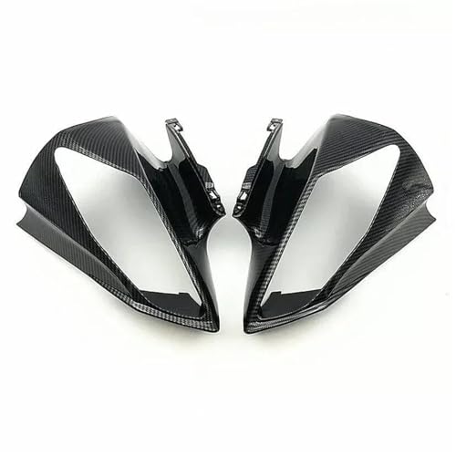 DZSDKHLFJ Verkleidung Für YZF Für R6 2008 2009 2010 2011 2012 2013 2014 2015 2016 Carbon Faser Farbe Motorrad Oberen Front Nase Verkleidung Gugel Frontspoiler von DZSDKHLFJ