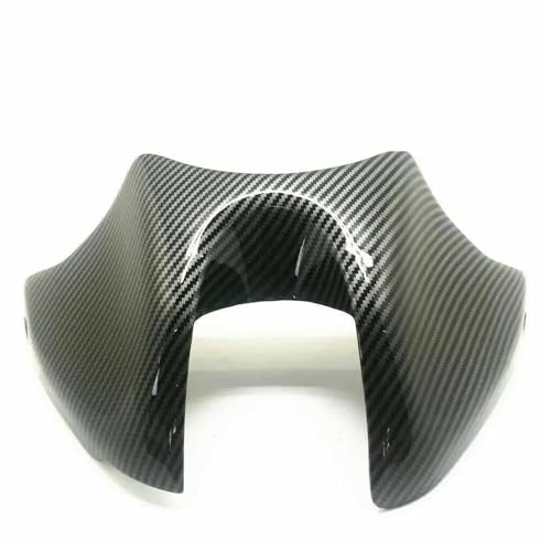 DZSDKHLFJ Verkleidung Für Z1000 2010 2011 2012 2013 Motorrad Kraftstoff Gas Tank Front Schutz Schlüssel Fall Abdeckung Verkleidung Zubehör Teile Frontspoiler(Kohlenstoff-Look) von DZSDKHLFJ