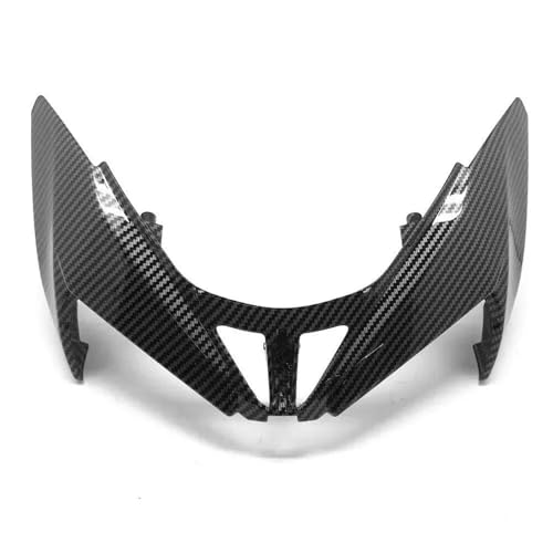 DZSDKHLFJ Verkleidung Für Z650 Für Z 650 2020 2021 Front Nase Verkleidung Set Carbon Faser Farbe Motorrad Zubehör Teile Frontspoiler(Upper) von DZSDKHLFJ
