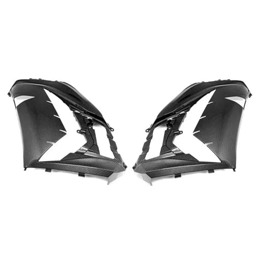 DZSDKHLFJ Verkleidung Für ZX-14R 2012 2013 2014 2015 2016 2017 2018 2019 2020 2021 Carbon Fiber Farbe Motorrad Seite Rahmen Drehen Verkleidung Frontspoiler von DZSDKHLFJ