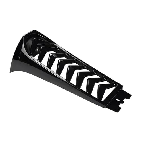 DZSDKHLFJ Verkleidung Motorrad Front Lower Kühlerabdeckung Kinn Verkleidung Spoiler Für Softail Breakout Für Street Bob Fat Bob FXBR 2018-2022 Frontspoiler(Shiny Black) von DZSDKHLFJ