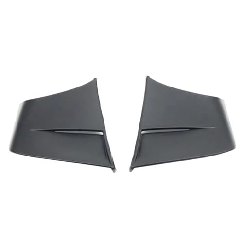DZSDKHLFJ Verkleidung Universal Motorrad Winglets Wind Flügel Spoiler Aerodynamische Flügel Kit Motorrad Modifizierte Seite Verkleidung Winglets Frontspoiler(Mattschwarz) von DZSDKHLFJ