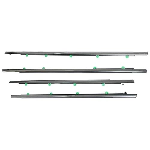 Gummidichtung Für CRV 2002–2006 2007–2011 2012–2016 2017–2021 2022 4 Stück Autofenster-Dichtungsstreifen Äußere Fensterglas-Dichtungsgürtel Kantenschutz(12-16) von DZSDKHLFJ