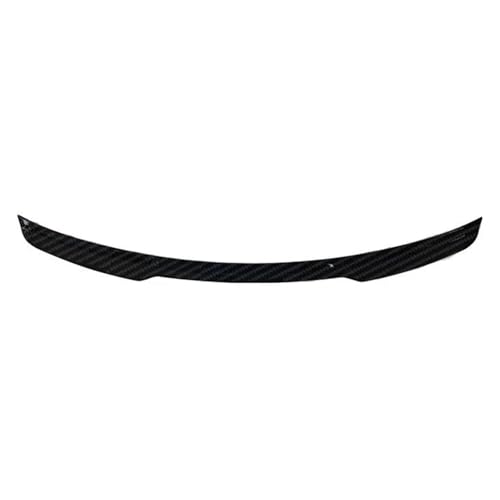 DZSFDGDDFGD Auto Heckflügel Für Q8 Für Sline 2018-2023 2024 Auto Hinten Dach & Mid Spoiler Flügel Lippe ABS Glänzend Schwarz Abdeckung Körper Kit Auto Spoiler Wing(Mid Carbon Look) von DZSFDGDDFGD