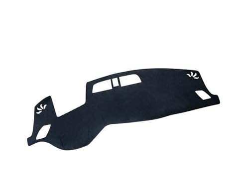 DZSFDGDDFGD Dashboard Matte Auto LHD Dashboard Abdeckung Sonnenschutz Matte Vermeiden Licht Matte Teppiche Zubehör Für Mitsubishi Für Outlander 2022 2023 Sonnenschutz Pad(B Black) von DZSFDGDDFGD