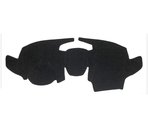 DZSFDGDDFGD Dashboard Matte LHD Auto Anti-Rutsch-Matte Dashboard Abdeckung Sonnenschutz Pad Teppich Zubehör Für Ford Für EcoSport MK2 2013-2015 2016 2017 Sonnenschutz Pad(Black Edge) von DZSFDGDDFGD