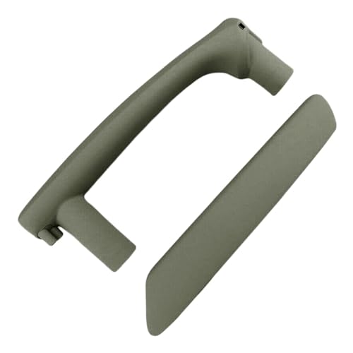 DZSFDGDDFGD Innentürdekoration 3B4867180B Auto Hinten Rechts Innen Tür Pull Haltegriff Für VW Für Passat B5 1998 1999 2000 2001 2002-2005 Schwarz Grau Beige Griffabdeckung(Grau) von DZSFDGDDFGD