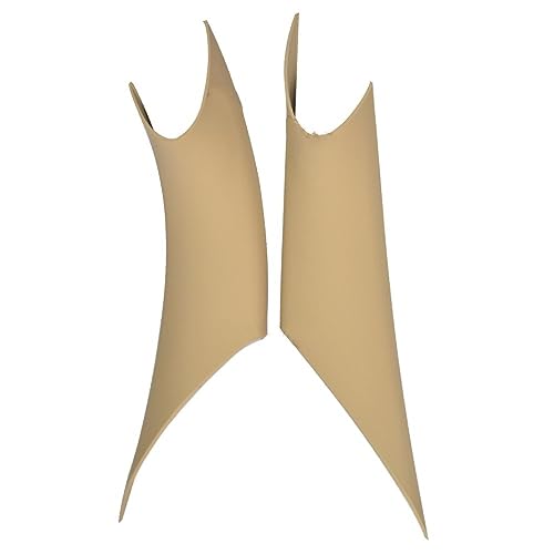 DZSFDGDDFGD Innentürdekoration Für 3 4 Serie F30 F35 Auto Vorne Hinten Links Rechts Innere Türen Panel Griff Bar Pull Träger Trim Abdeckung Griffabdeckung(Beige) von DZSFDGDDFGD