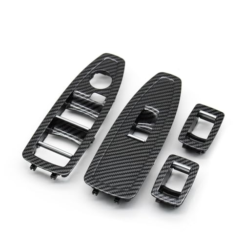 DZSFDGDDFGD Innentürdekoration Für 3 4 Serie Für M3 Für M4 F30 F34 F36 F32 F33 F80 F82 F83 Carbon Faser Auto Innen Tür Pull Griff Äußere Abdeckung Trim Griffabdeckung(B Switch Cover) von DZSFDGDDFGD