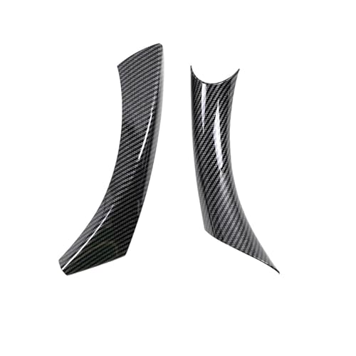 DZSFDGDDFGD Innentürdekoration Für E90 E91 E92 Für 3 Serie 318 320 325 Auto Innen Griffe Tür Panel Haltegriff Abdeckungen Auto Dekoration Griffabdeckung(Carbon Left) von DZSFDGDDFGD