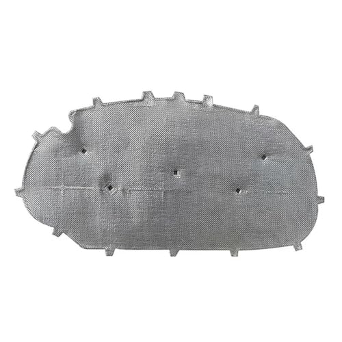 DZSFSTRHRRT Motorraumdämmung 1Pcs Auto Front Hood Sound & Wärme Isolierung Baumwolle für VW für Golf 6 für GTI Auto Dämmatte Motorhaube(Silber) von DZSFSTRHRRT