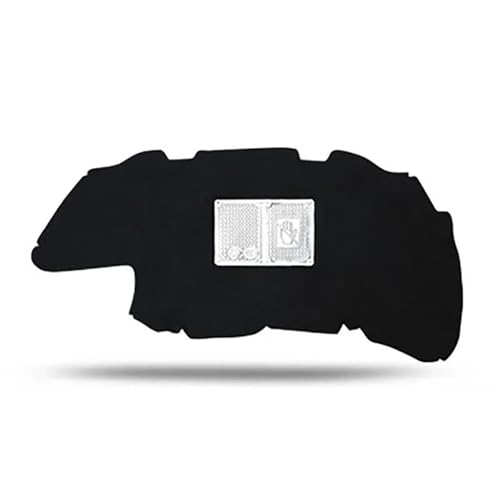 DZSFSTRHRRT Motorraumdämmung Auto Motorhaube Wärme- und Schalldämmung Baumwolle für Peugeot 206 2003 2004 2005 2006 2007 2008 2009 2010 2011 2012 2013 Auto Dämmatte Motorhaube von DZSFSTRHRRT