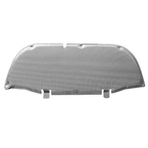 DZSFSTRHRRT Motorraumdämmung Schwarze und Silberne Motorschallschutzbaumwolle mit Schnalle für Toyota für Corolla für Cross XG10 2022 2023 2024 Auto Dämmatte Motorhaube(Silber) von DZSFSTRHRRT