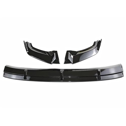 DZSHONGXINSM Frontspoiler Auto Front Lip Splitter Diffusor Body Kits Spoiler Stoßstange Wache Schutz Zubehör Für VW Für TIGUAN 2017 2018 2019 2020 Frontstoßstange Spoiler(Schwarz glänzend) von DZSHONGXINSM