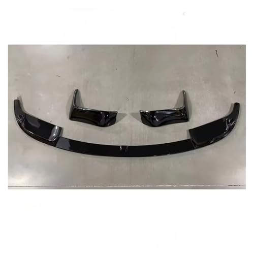 DZSHONGXINSM Frontspoiler Automobil Front Stoßstange Splitter Lip Splitter Körper Modifikation Kit Für 3 Serie F30 2012 2013 2014 2015 2016 2017 2018 Frontstoßstange Spoiler(Schwarz glänzend) von DZSHONGXINSM