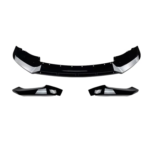 DZSHONGXINSM Frontspoiler Frontstoßstange Lip Body Kit Spoiler Splitter Diffusor Schutzfolie Glanz Schwarz ABS Für X3 F25 X4 F26 LCI 2014-2017 Frontstoßstange Spoiler(Gloss Black Set) von DZSHONGXINSM