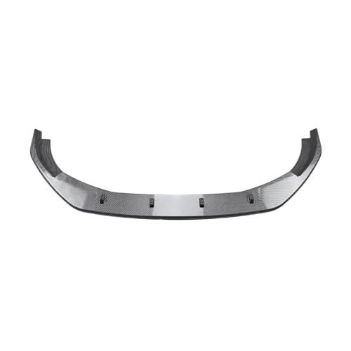 DZSHONGXINSM Frontspoiler Glänzend Schwarz Für VW Für Golf MK6 GTI 2008-2012 Front Lower Bumper Spoiler Kinn Lip Splitter Diffusor Deflektor Schutz Frontstoßstange Spoiler(Kohlenstoff-Look) von DZSHONGXINSM