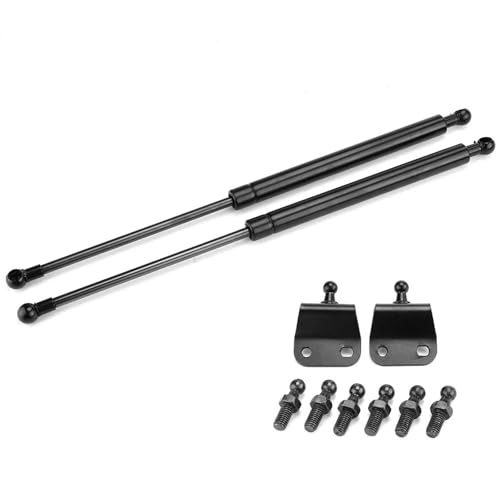 DZSHONGXINSM Gasfeder 2 Stück 400N 300/350/400/450/500/600 Mm Gasdruckfedern Gasfeder Unterstützung Für Motorhaube Auto Wohnwagen Türen Fenster Luken Boot Bus Motorhaubendämpfer(400mm) von DZSHONGXINSM