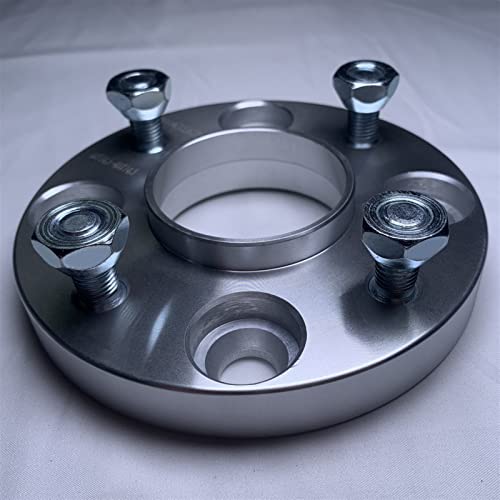 1 Stück 15 Mm Distanzscheiben Adapter PCD 4 * 100 Bis 4 * 100 Mittelbohrung 54,1 Mm / 56,1 Mm / 57,1 Mm Gewindebolzen M12X1.5 Spürverbreiterungsatz(Center Bore 54.1mm) von DZSJFGAIS
